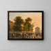 Theater des Ambigu-Comique - Giuseppe Canella — gerahmtes Bild an der Wand