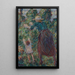 Schmetterlinge - Giuseppe Cominetti — gerahmtes Bild an der Wand