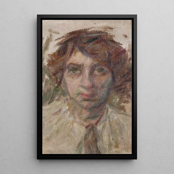 Portrait des Künstlers Paradisi - Giuseppe Cominetti — gerahmtes Bild an der Wand