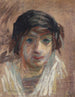 Kopf einer Frau - Giuseppe Cominetti — Ansicht des Kunstwerks