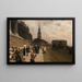 La National Gallery und die Saint Martin Kirche, London - Giuseppe De Nittis — gerahmtes Bild an der Wand