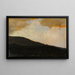 Blick auf den Vesuv - Giuseppe De Nittis — gerahmtes Bild an der Wand