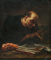 Heiliges Gebet vor einem Kruzifix - Giuseppe Maria Crespi — Ansicht des Kunstwerks