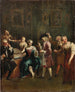Sänger an der Zither mit Bewunderern - Giuseppe Maria Crespi — Ansicht des Kunstwerks