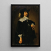 Portrait eines Adligen - Giuseppe Nuvolone — gerahmtes Bild an der Wand