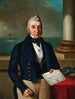 Portrait von Jacob Coen 1782-1852 Getreidehändler aus Triest - Giuseppe Tominz — Ansicht des Kunstwerks