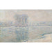 Reproduktion des Gemäldes Glaçons, Effet Blanc - Claude Monet