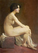 Portrait eines weiblichen Aktes - Glyn Warren Philpot — Ansicht des Kunstwerks