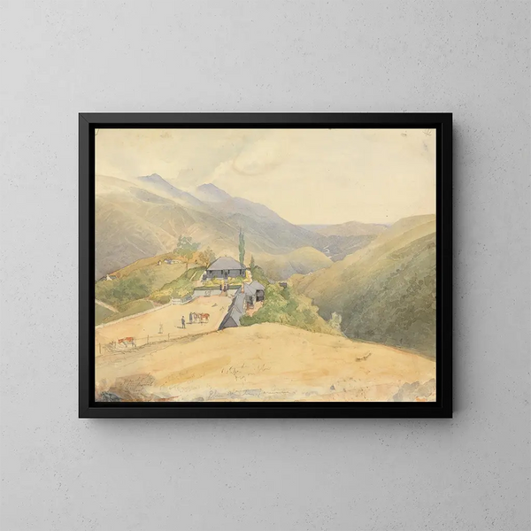 Mont Clifton - Godfrey Thomas Vigne — gerahmtes Bild an der Wand