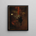 Traube von Wein - Godfried Schalcken — gerahmtes Bild an der Wand