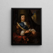 Portrait von Johan de Bruin 1678-1746 - Godfried Schalcken — gerahmtes Bild an der Wand