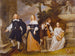 Eine Familiengruppe in der Nähe eines Brunnens - Gonzales Coques — Ansicht des Kunstwerks