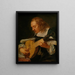 Publikum - Gonzales Coques — gerahmtes Bild an der Wand