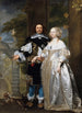 Portrait eines verheirateten Paares im Park - Gonzales Coques — Ansicht des Kunstwerks