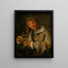 Geschmack - Gonzales Coques — gerahmtes Bild an der Wand