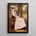 Wartezeit - Gordon Coutts — gerahmtes Bild an der Wand