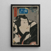 Kinugawa Taniz dans Un miroir de lutteurs courageux et loyaux Chk Sekitori Kagami - Gosotei Hirosada — gerahmtes Bild an der Wand