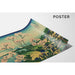 Reproduktion des Gemäldes Goten-yama Hill, Shinagawa am Tokaido - Katsushika Hokusai
