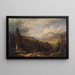 Bergisel - Gottfried Seelos — gerahmtes Bild an der Wand