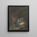 Anbetung der Hirten - Gottlieb Welt — gerahmtes Bild an der Wand