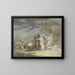 L'artiste en mouvement - Gottlieb Welt — gerahmtes Bild an der Wand