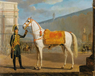 Das Pferd von Napoleon - Gottlob Alexander Sauerweid — Ansicht des Kunstwerks