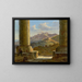 Landschaft Sizilien - Gottlob Michael Wentzel — gerahmtes Bild an der Wand
