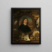 Gerard Pietersz Hulft 1621-1656 Erster Berater und Generaldirektor der Niederländischen Ostindien-Kompanie - Govert Flinck — gerahmtes Bild an der Wand