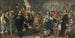 Offiziere der Miliz im Bezirk 1 unter dem Kapitän Joan Huydecoper und dem Leutnant Frans van Waveren - Govert Flinck — Ansicht des Kunstwerks