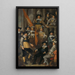 Offiziere und andere Zivilgardisten des 18. Bezirks von Amsterdam unter dem Kommando von Kapitän Albert Bas und Leutnant Lucas Conijn - Govert Flinck — gerahmtes Bild an der Wand
