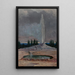 Schloss Geysir im Yellowstone-Nationalpark - Grafton Tyler Brown — gerahmtes Bild an der Wand