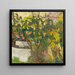 Großes Baum-Gemälde - Georges Lemmen — gerahmtes Bild an der Wand
