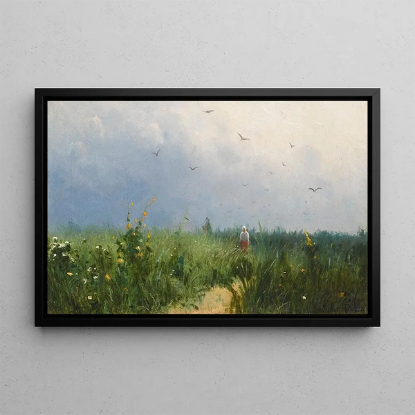 Grigory Grigorievich Myasoedov - In The Field.webp
