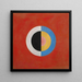 Gruppe IXSUW Nr. 17 Der Schwan Nr. 17 - Hilma af Klint — gerahmtes Bild an der Wand