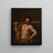 Hercule - Guercino — gerahmtes Bild an der Wand