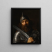 Mars - Guercino — gerahmtes Bild an der Wand