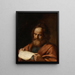 Saint Luc - Guercino — gerahmtes Bild an der Wand