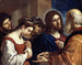 Die ehebrecherische Frau - Guercino — Ansicht des Kunstwerks