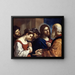Die ehebrecherische Frau - Guercino — gerahmtes Bild an der Wand