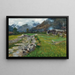Sappada - Guglielmo Ciardi — gerahmtes Bild an der Wand