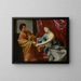 Joseph und die Frau des Potiphar - Guido Reni — gerahmtes Bild an der Wand
