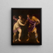 Orpheus und Eurydike - Guido Reni — gerahmtes Bild an der Wand
