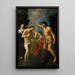 Le Baptême du Christ - Guido Reni — gerahmtes Bild an der Wand