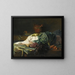 Küchenstillleben Gemälde - Guillaume-Romain Fouace — gerahmtes Bild an der Wand