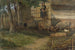 Schweine auf einem Bauernhof - Guillaume Anne van der Brugghen — Ansicht des Kunstwerks