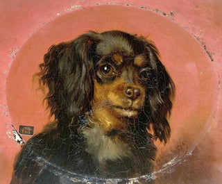 Guillaume Anne van der Brugghen - Portrait of a Puppy.webp