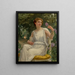 Eine Schönheit der Natur - Guillaume Seignac — gerahmtes Bild an der Wand