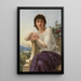 Kontemplation - Guillaume Seignac — gerahmtes Bild an der Wand