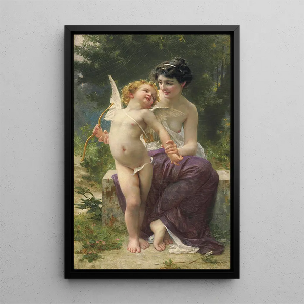 La jeunesse victorieuse - Guillaume Seignac — gerahmtes Bild an der Wand