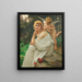 Aime la muse - Guillaume Seignac — gerahmtes Bild an der Wand